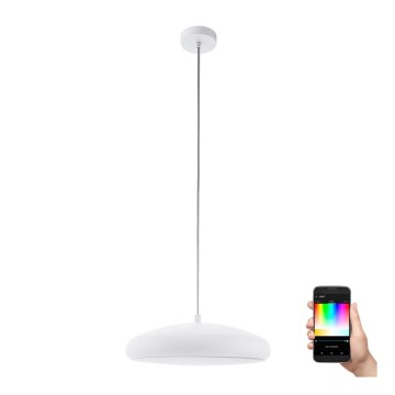 Eglo 98046 - LED RGB dimmbare Hängeleuchte an Seil RIODEVA-C LED/27W/230V