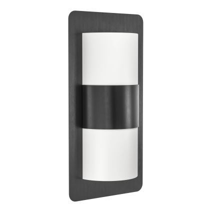 Eglo 98086 - Außen Wandbeleuchtung CISTIERNA 2xE27/10W/230V IP44 schwarz