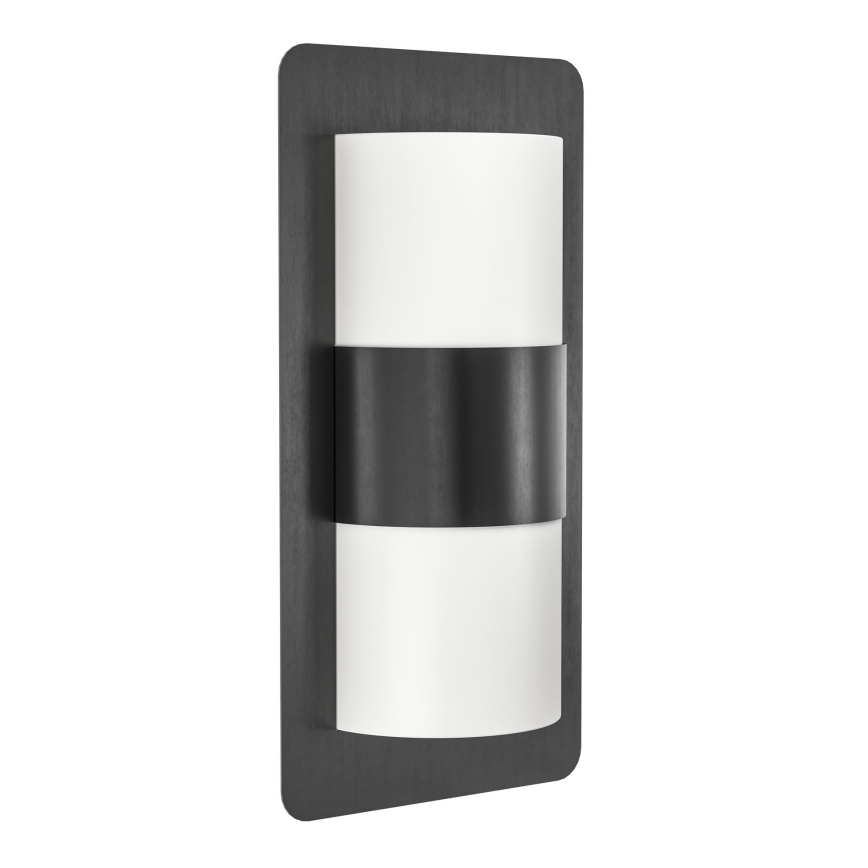 Eglo 98086 - Außen Wandbeleuchtung CISTIERNA 2xE27/10W/230V IP44 schwarz