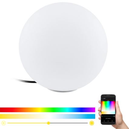 Eglo 98105 - LED RGBW Außenleuchte MONTEROLO-C 1xLED/9W/230V IP65 Ø300