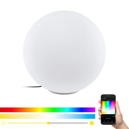 Eglo 98108 - LED RGBW Außenleuchte MONTEROLO-C 1xLED/9W/230V IP65 Ø600 mm