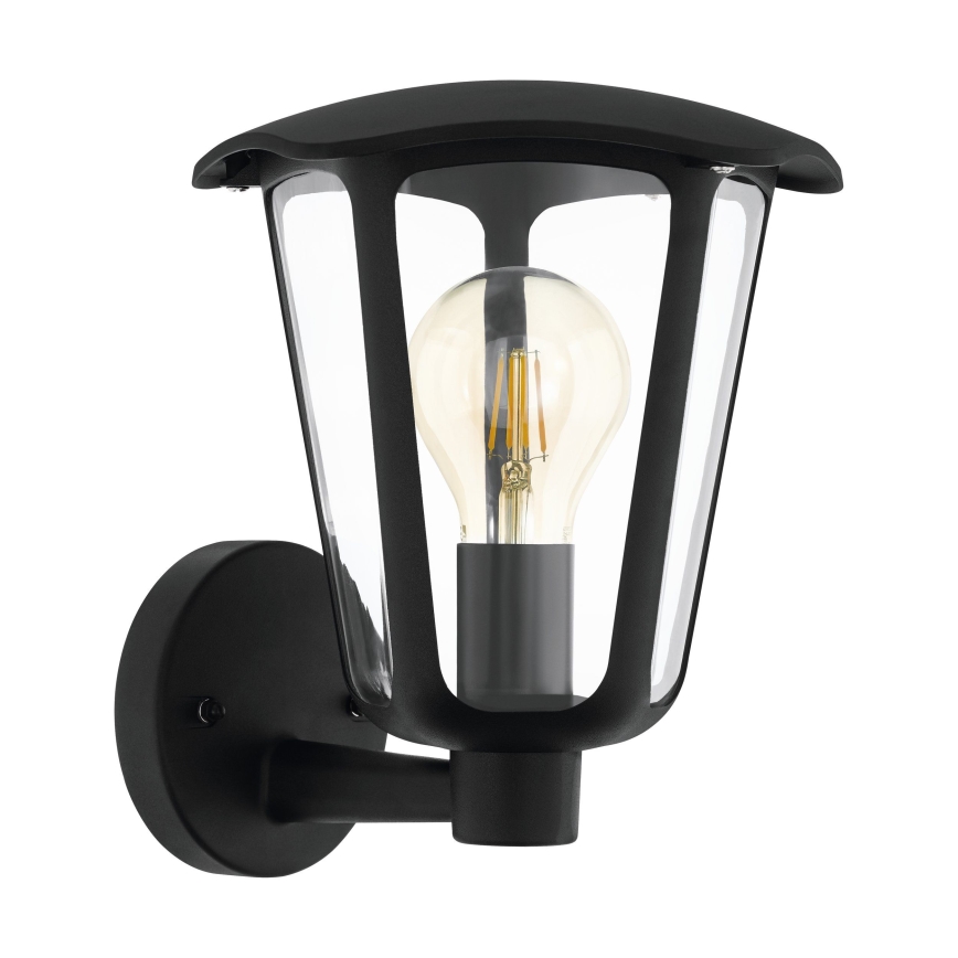 Eglo 98119 - Auβen-Wandbeleuchtung MONREALE 1xE27/60W/230V IP44 schwarz