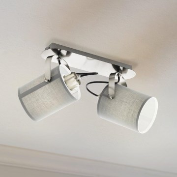 Eglo 98139 - Deckenstrahler VILLABATE 2xE27/10W/230V