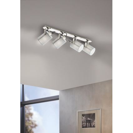 Eglo 98142 - Deckenspot VILLABATE 4xE27/10W/230V