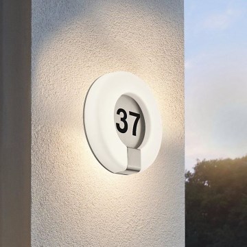 Eglo 98145 - LED Dimmbares Hausnummernschild MARCHESA-C LED/15W/230V IP44
