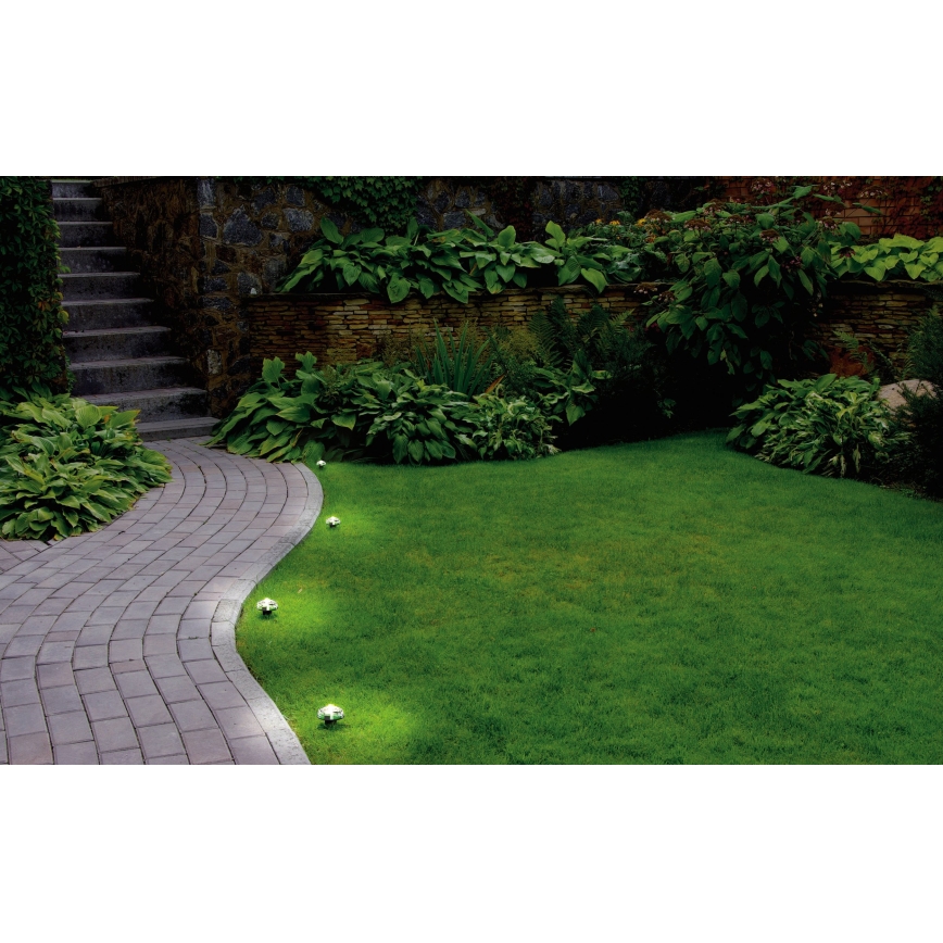 Eglo - LED-Lichterkette für den Außenbereich, 9 LEDs, 10 m, IP65, warmweiß