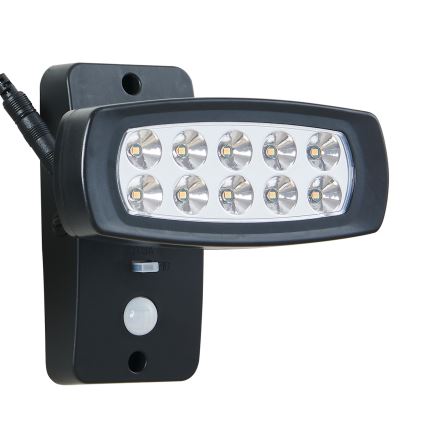 Eglo - LED Solar Wandleuchte mit Sensor LED/1,2V 600 mAh IP44