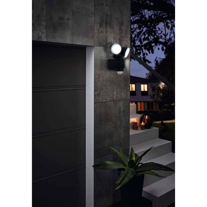 Eglo - LED-Außenleuchte mit Sensor 2xLED/4W/4xLR1IP44