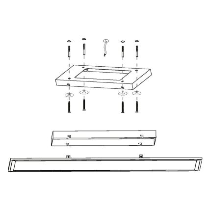 Eglo - LED Dimmbarer Panel LED/30W/230V + Fernbedienung