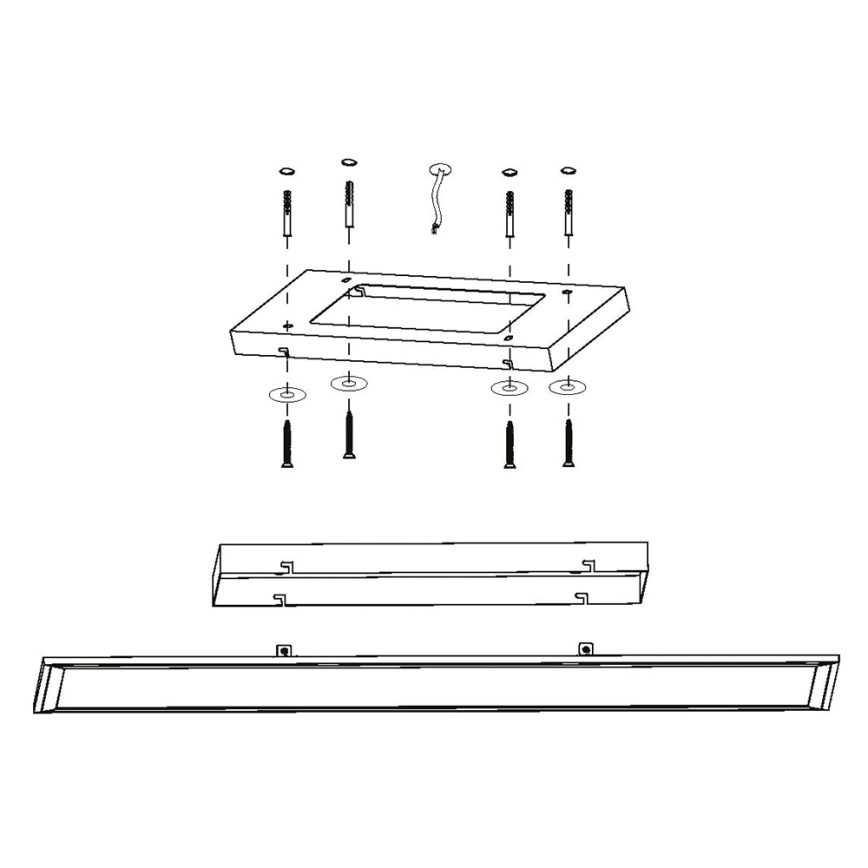 Eglo - LED Dimmbarer Panel LED/30W/230V + Fernbedienung