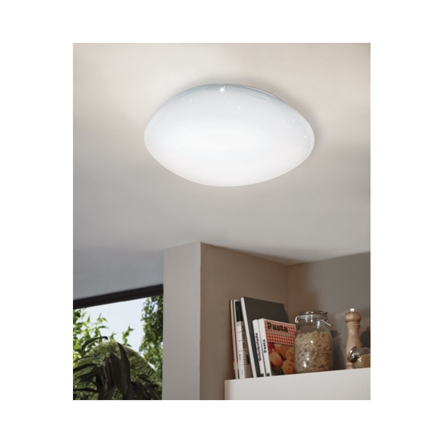 Eglo 98228 - LED-dimmbare Deckenleuchte SILERAS-A LED/36W/230V Ø 60 cm + Fernbedienung