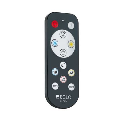Eglo 98228 - LED-dimmbare Deckenleuchte SILERAS-A LED/36W/230V Ø 60 cm + Fernbedienung