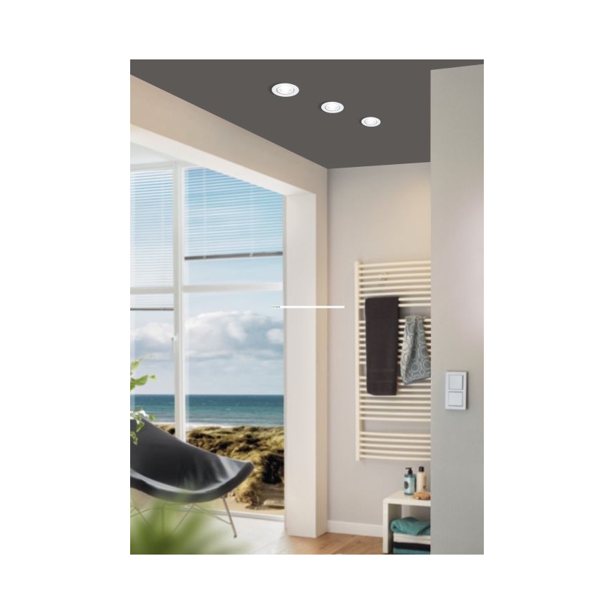 Eglo - LED dimmbare Einbau-Deckenleuchte LED/6W/230V