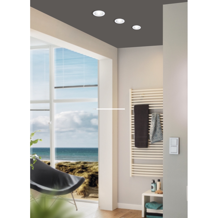 Eglo - LED dimmbare Einbau-Deckenleuchte LED/6W/230V