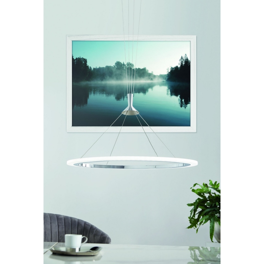 Eglo - Dimmbare Hängeleuchte (LED RGB) HORNITOS-C LED/37W/230V + Fernbedienung