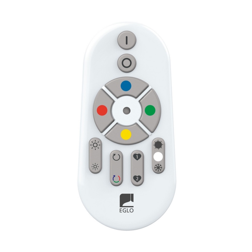 Eglo - Dimmbare Hängeleuchte (LED RGB) HORNITOS-C LED/37W/230V + Fernbedienung