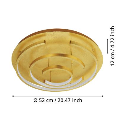 Eglo 98488 - LED-Deckenleuchte POZONDON LED/24W/230V
