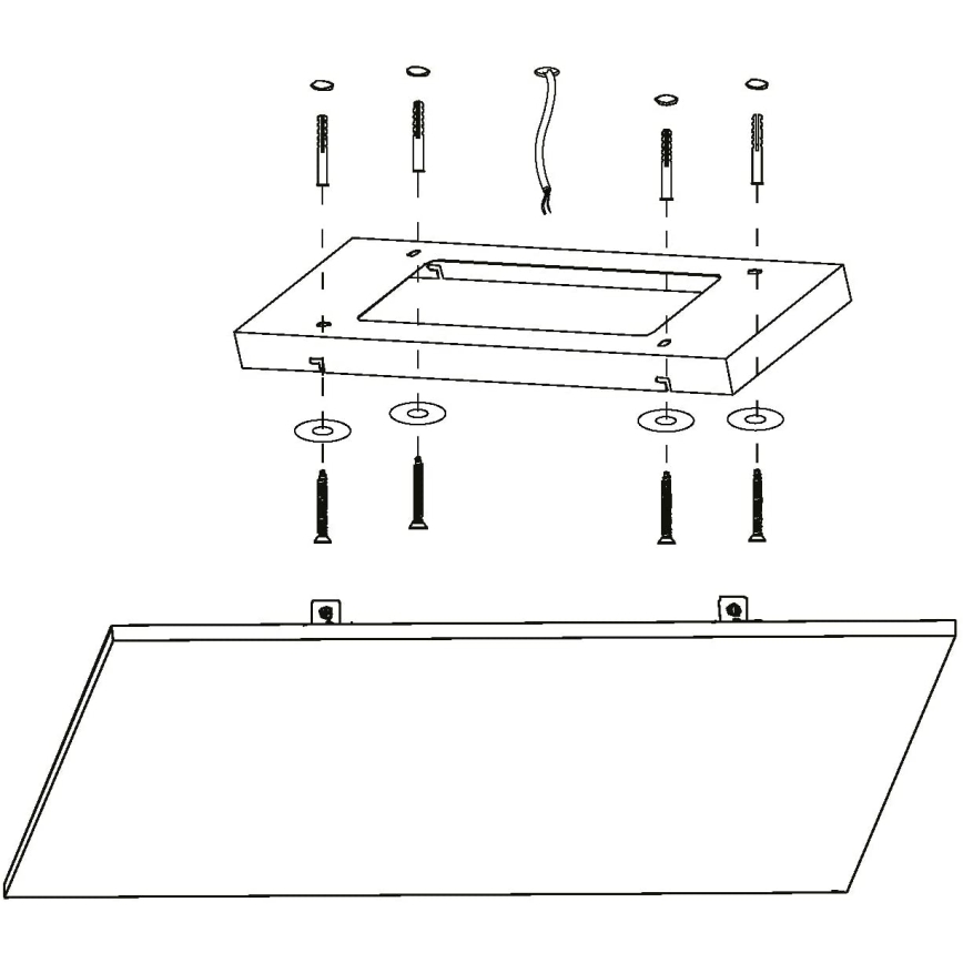 Eglo - LED-RGB-Dimmer-Deckenleuchte TURCONA-C LED/30W/230V + Fernbedienung
