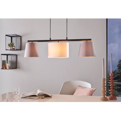 Eglo - LED-Pendelleuchte mit Kabel 3xE14/25W/230V