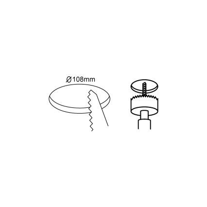 Eglo 98631 - SET 3x LED-Einbauleuchte FUEVA 3xLED/5W/230V