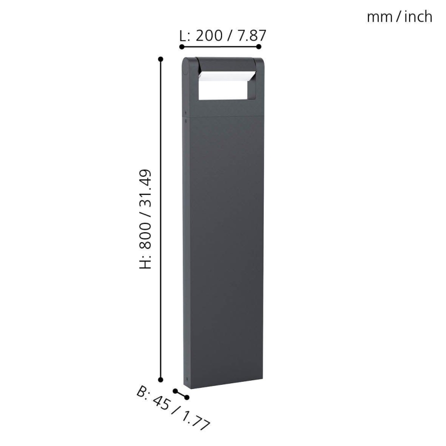 Eglo - LED Auβenlampe LED/4,8W/230V IP44