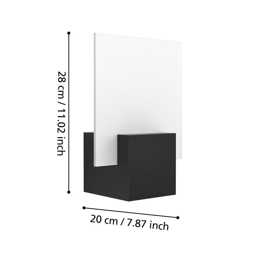 Eglo 98745 - LED-Außenwandleuchte ADAMELLO LED/6W/230V IP44