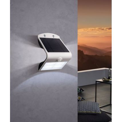 Eglo - Solarleuchte mit Sensor LED/3,2W/3,7V 2000 mAh IP54