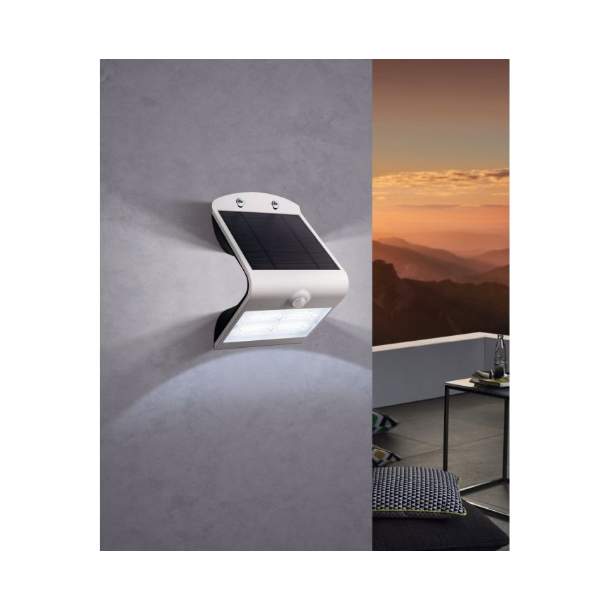 Eglo - Solarleuchte mit Sensor LED/3,2W/3,7V 2000 mAh IP54