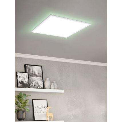 Eglo - Dimmbare RGBW-Deckenleuchte LED/32,5W/230V 2700-6500K 60x60 cm + Fernbedienung