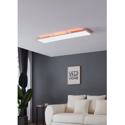 Eglo - Dimmbare RGBW-Deckenleuchte LED/32,5W/230V 2700-6500K 120x30 cm + Fernbedienung