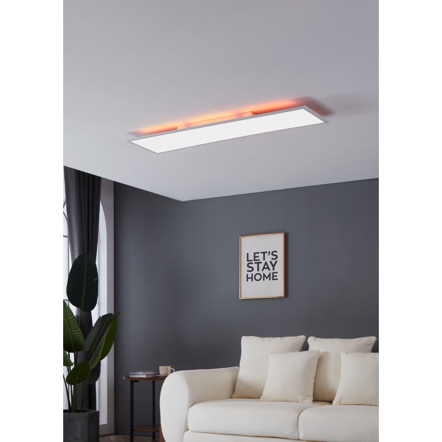 Eglo - Dimmbare RGBW-Deckenleuchte LED/32,5W/230V 2700-6500K 120x30 cm + Fernbedienung