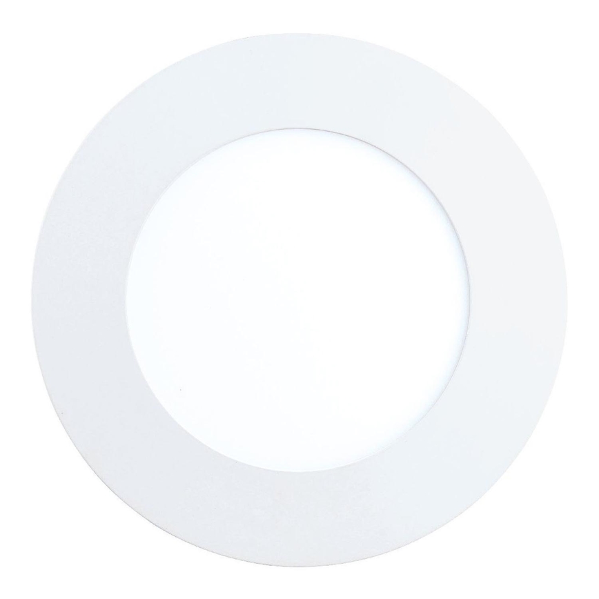 Eglo 98793 - LED RGBW dimmbarer Einbaustrahler FUEVA-CW LED/20W/230V 2700-6500K Ø 12 cm IP64 Wi-Fi weiß