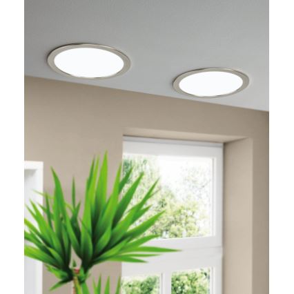 Eglo - Dimmbare LED-Badezimmer-Einbauleuchte LED/16,5W/230V IP44 ZigBee