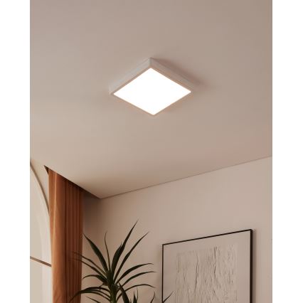 Eglo - Dimmbare LED-Badezimmer-Deckenleuchte LED/19,5W/230V 2700-6500K IP44 ZigBee 28,5x28,5 cm