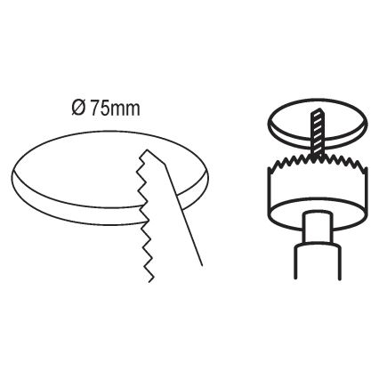 Eglo - LED Einbauleuchte LED/2,7W/230V