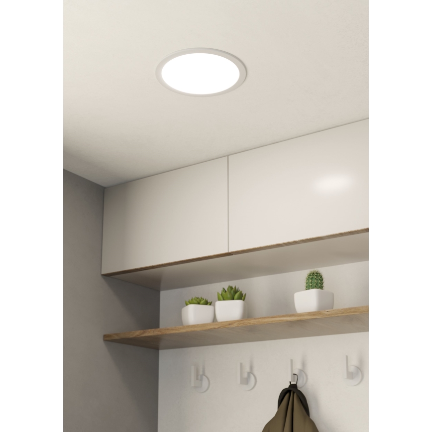 Eglo - Dimmbarer LED-Einbaustrahler LED/16,5W/230V Ø 21,6 cm