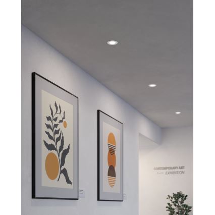 Eglo - LED-Badezimmer-Einbauleuchte LED/2,7W/230V IP44 Ø 8,6 cm