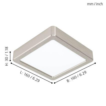 Eglo - LED Deckenleuchte LED/10,5W/230V