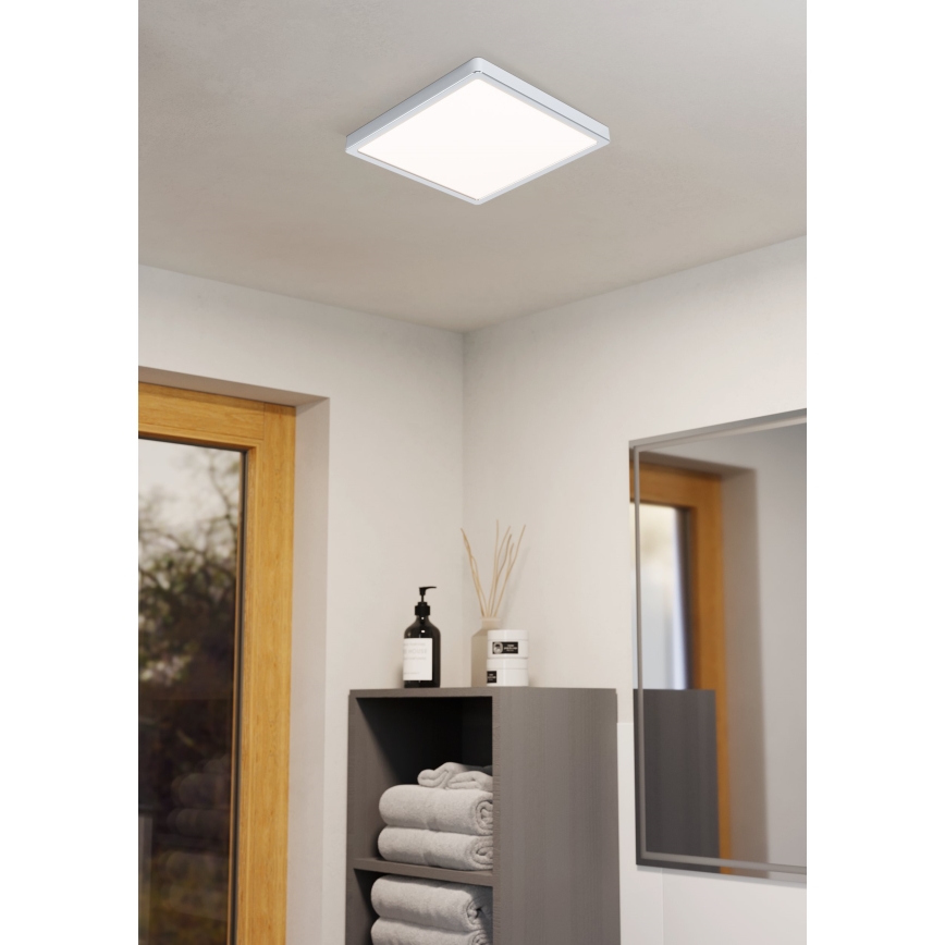 Eglo - LED-Deckenleuchte für Badezimmer LED/20W/230V IP44 28,5x28,5 cm