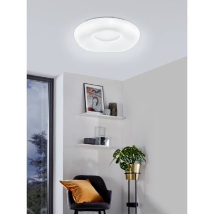 Eglo - Dimmbare LED-Deckenleuchte LED/18W/230V + Fernbedienung