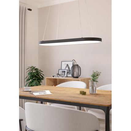 Eglo - Dimmbarer LED-Kronleuchter an Schnur ODRIALES LED/30W/230V