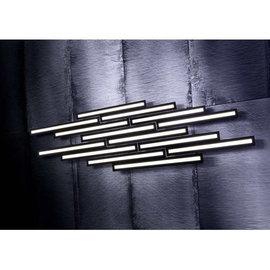Eglo - LED RGB dimmbare Deckenleuchte SALITERAS-C 2xLED/10W/230V