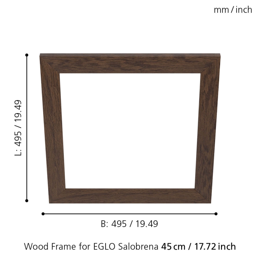 Eglo  - Rahmen für Leuchte SALOBRENA 450x450 mm