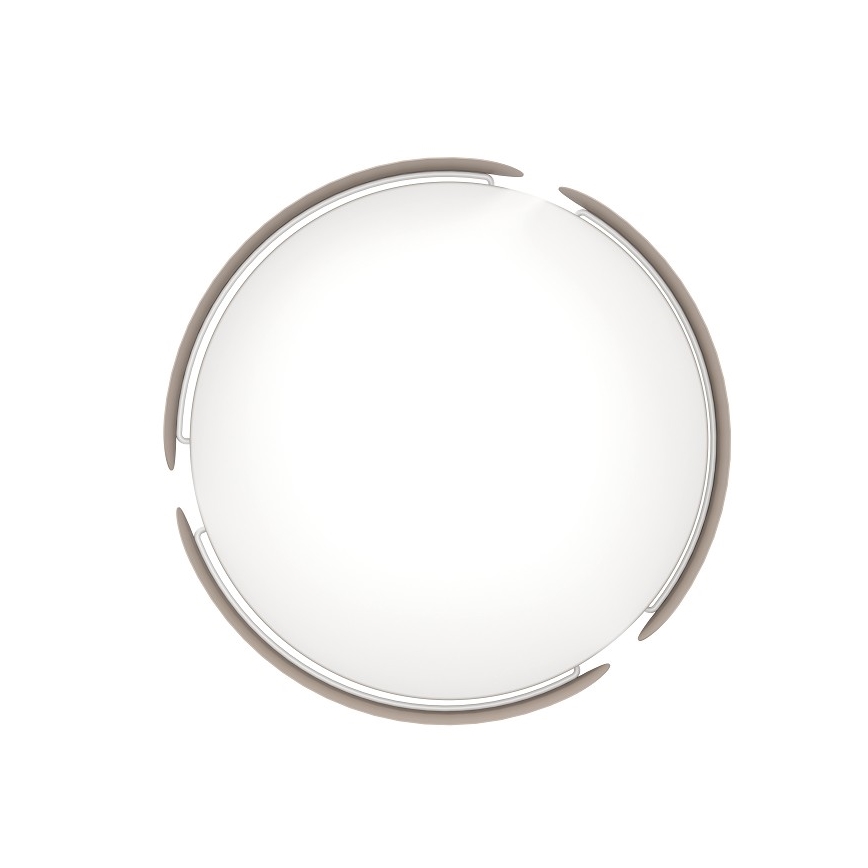 Eglo - LED-Deckenleuchte LED/20W/230V, Ø 37 cm, braun