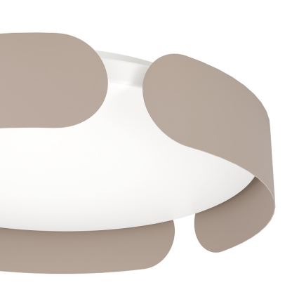 Eglo - LED-Deckenleuchte LED/20W/230V, Ø 37 cm, braun