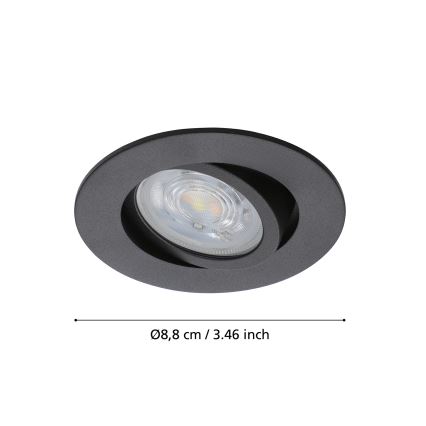 Eglo - Dimmbare LED-RGBW-Einbauleuchte LED/5W/230V 2700-6500K ZigBee