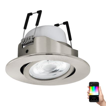 Eglo - Dimmbare LED-RGBW-Einbauleuchte LED/5W/230V ZigBee