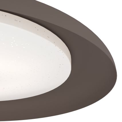 Eglo 99704 - LED-Deckenleuchte PENJAMO LED/17,1W/230V braun
