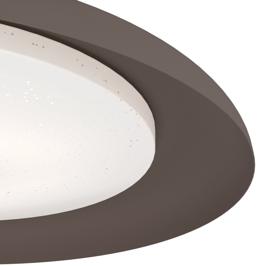 Eglo 99704 - LED-Deckenleuchte PENJAMO LED/17,1W/230V braun