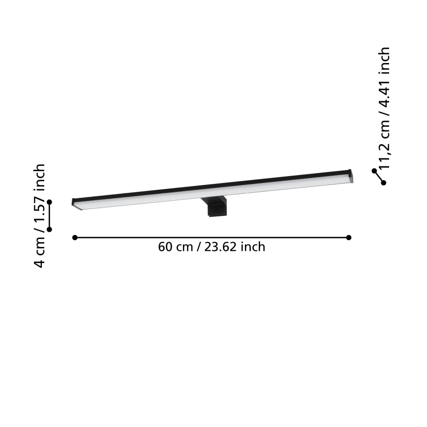 Eglo - LED Badezimmer-Spiegelleuchte LED/11W/230V 4000K 60 cm IP44